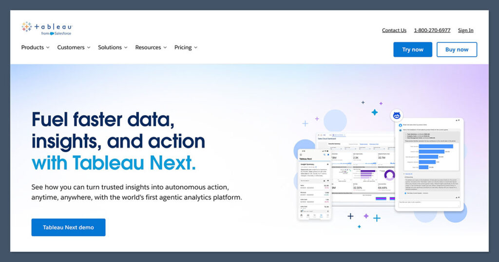 Tableau Homepage