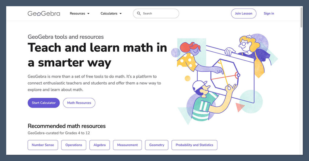 GeoGebra Homepage